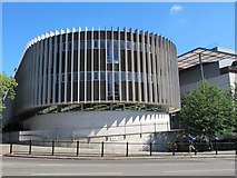 TQ2684 : Swiss Cottage Central Library, Adelaide Road, NW3 by Mike Quinn