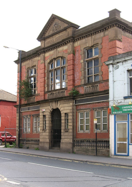 Rawmarsh - Miners Institute © Dave Bevis :: Geograph Britain and Ireland