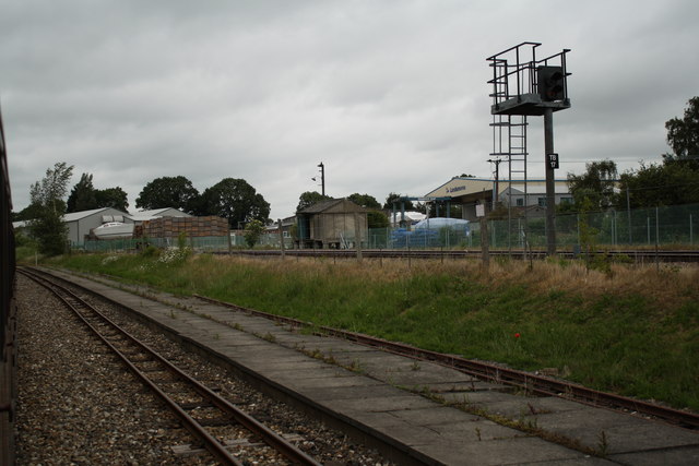 Wroxham Bure Valley Railway station © Glen Denny :: Geograph Britain ...