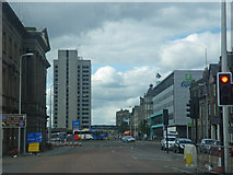 NO4030 : Broad urban street near Dundee central waterfront by C Michael Hogan
