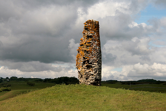 The remains of a windmill at Kippilaw