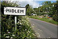 Midlem Village sign