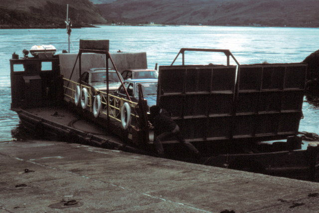 Kylerhea - Glenelg Ferry - 1980