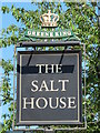 TQ2683 : Sign for The Salt House, Abbey Road / Belgrave Gardens, NW8 by Mike Quinn