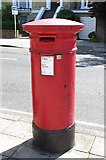 TQ2683 : "Anonymous" (Victorian) postbox, Loudoun Road / Clifton Hill, NW8 by Mike Quinn