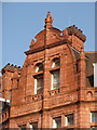 Sheffield: gable detail of St. Paul?s Parade