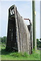 Half an upturned boat, the Old Loom Mill, Hailsham