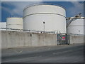 Fuel storage tanks, Cattedown