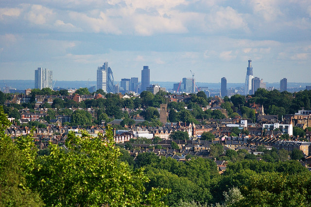 View of the City of London from... © Julian Osley cc-by-sa/2.0 ...