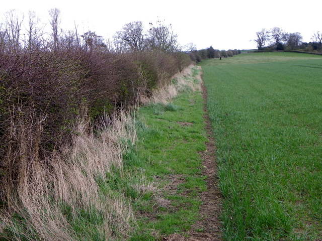 Footpath near Langton
