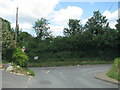 Road junction in Kintbury