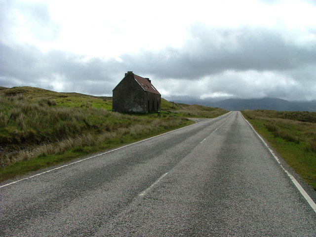 Fain, an abandoned cottage by Destitution Road