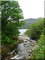 The Allt Scamodale flows into Loch Shiel