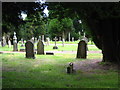 Gravestones in Penrith Cemetery