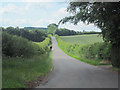 Horse riding down from Gunnerby