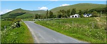 NS2987 : Minor road through Glen Fruin by Lairich Rig