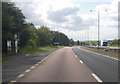 Bus shelter near Balmuir along the A90