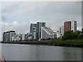 Modern development at Glasgow Harbour