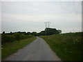 A minor road at Nunburnholme Wold