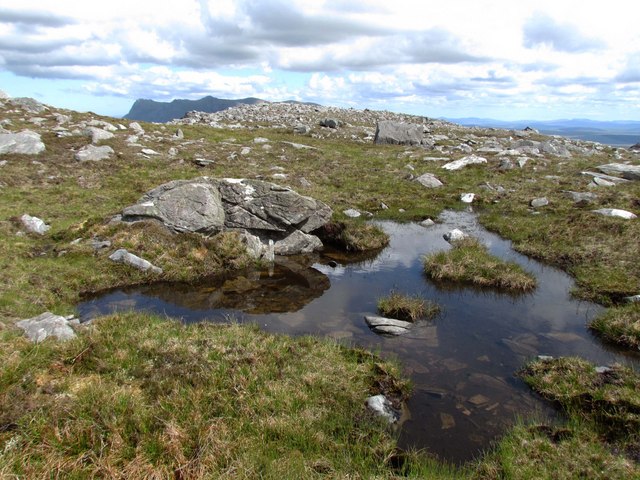 Craggy ridge north of An Gorm Choire