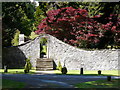 Door to the walled garden at Novar House