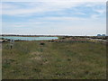 Dismantled railway in Gravel Quarry near Lydd