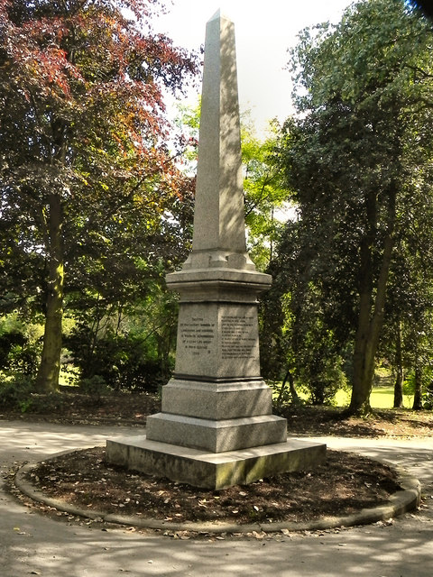 Joseph Raynor Stephens Memorial Obelisk,... © David Dixon cc-by-sa/2.0 ...