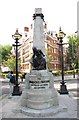 TQ2683 : Memorial to Edward Onslow Ford, Grove End Road / Abbey Road, NW8 by Mike Quinn