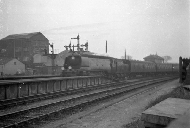 Brighton bound express enters Chichester... © John Firth :: Geograph ...