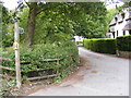 Footpath to The Chequers Inn