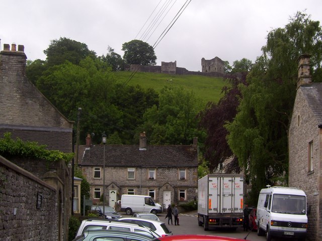Peveril Castle from Castle Street