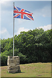 TQ5452 : Union Jack at the Himalayan gardens by Oast House Archive
