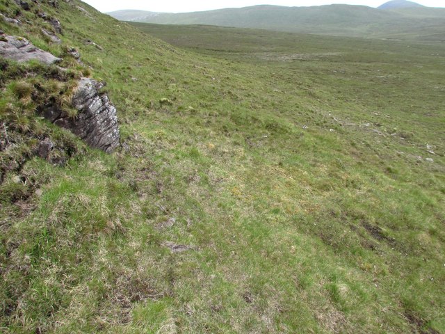 Eastern slopes of Meall a'Mhoine