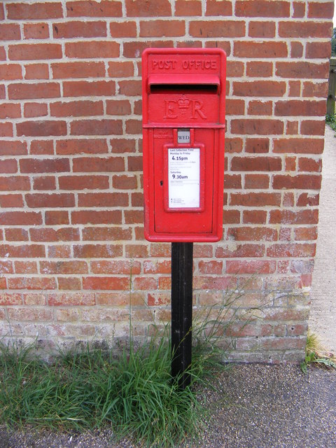 Post Office Laxfield Road Postbox