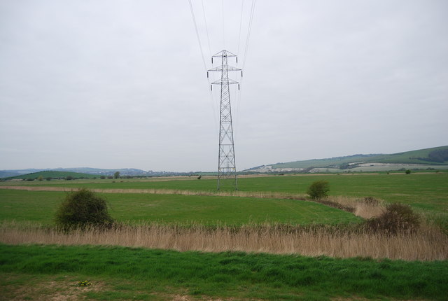 Pylon in the Ouse valley