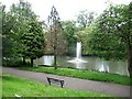 NS6265 : Fountain, Alexandra Park by Richard Webb
