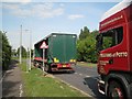 Parked lorries, Gowerton Road