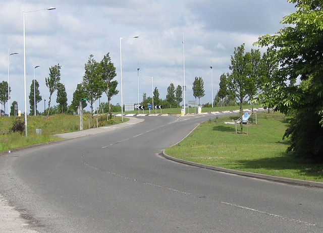 Roundabout off the A67