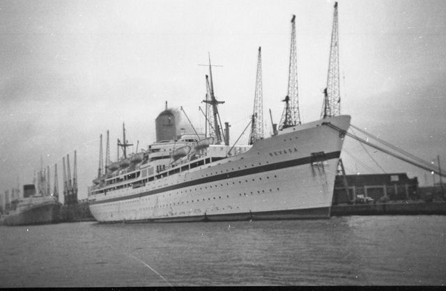 Ship Nevasa in berth 101 in New Docks © John Firth cc-by-sa/2.0 ...