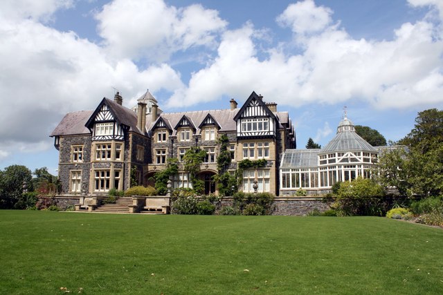 Bodnant House from the Front Lawn © Jeff Buck :: Geograph Britain and ...