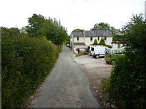 SD4968 : Highfield Lane at Tarn Cottages by Alexander P Kapp