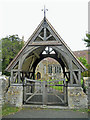 Lych gate at Middle Littleton church