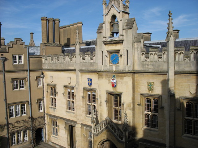 Chapel Court and the bell, Sidney Sussex... © David Purchase cc-by-sa/2 ...