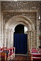 TL0394 : St Mary, Woodnewton - Tower arch by John Salmon