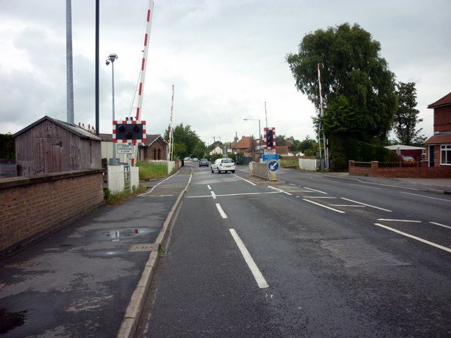 The level crossings on Haxby Road, York © Ian S cc-by-sa/2.0 ...