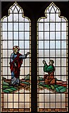 TF1509 : St James, Deeping St James - Stained glass window by John Salmon