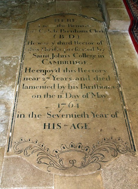 St Andrew, Ufford - Ledger slab