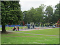 Play area in North End Recreation Ground Darlington