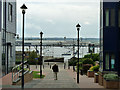 Walking down to Grays Town Wharf