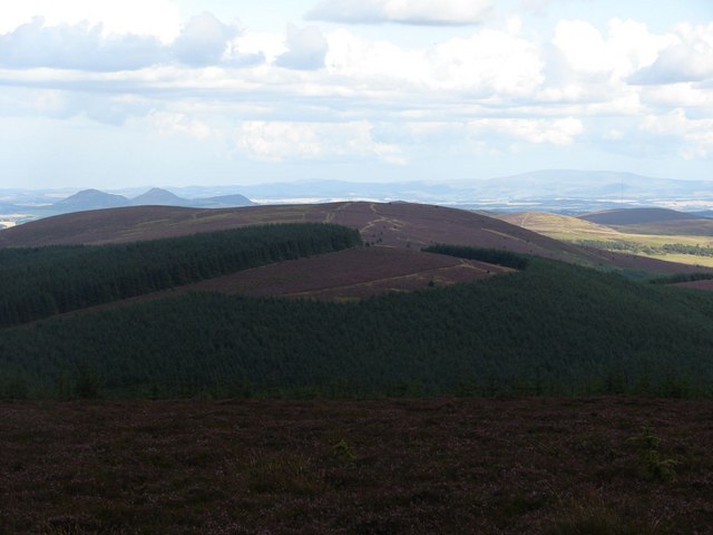 View from the top of Minch Moor